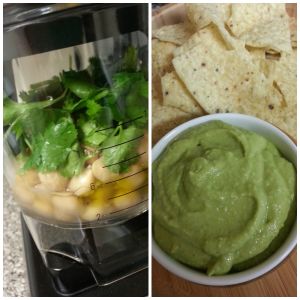 cilantro hummus