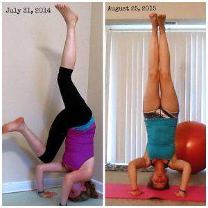 headstand transformation