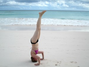 yoga on the beach Bermuda