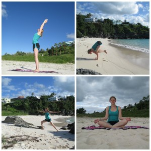 beach yogi