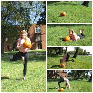 pumpkin yoga