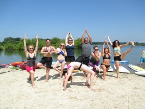 7 SUP yoga