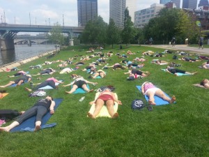 7 yoga on the banks