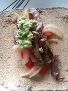 steak fajitas