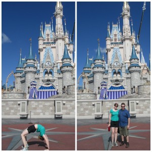 Disney world cinderella castle