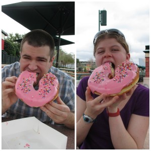 universal simpsons donut