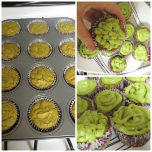 avocado cupcakes