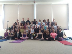 group photo Anatomy of Asana Yoga Retreat