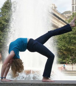 wheel pose