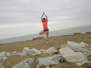 tree pose Illinois Beach State Park