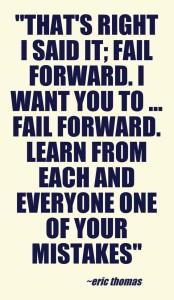 fail forward inspiration