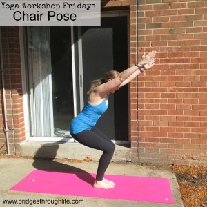 chair pose yoga workshop Fridays