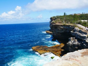 gab bluff walk near watson's bay