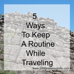 5 ways to keep routine camping traveling