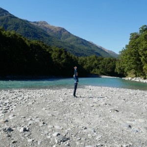 south island new zealand blue pools