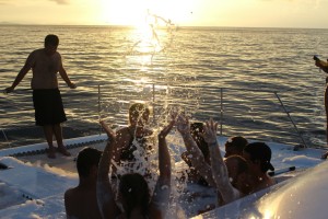 bubble bath hot tub