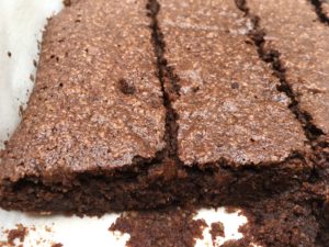 tahini brownies