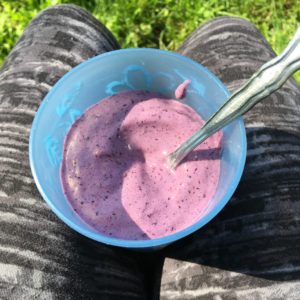 avocado blueberry smoothie