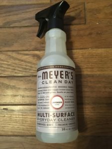 mrs meyers lavender cleaner