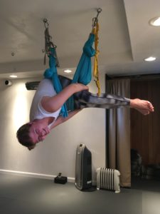 aerial yoga hip key