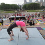 Yoga on the Steps May 2015