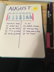 bullet journal