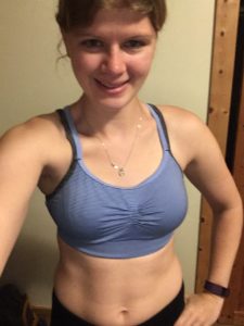 new sports bra