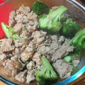 chicken and broccoli meal prep