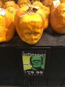 frankenstein pumpkins