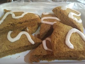 pumpkin scones