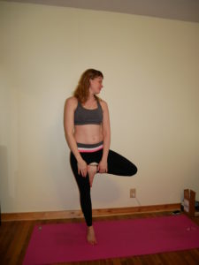yoga tree pose