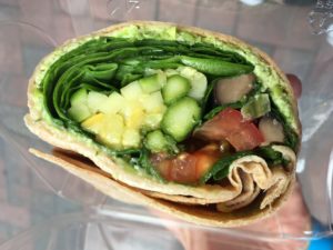 veggie wrap