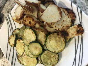zucchini and potatoes