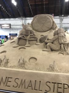 sand sculpture NYS fair 2019