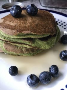 green smoothie pancakes