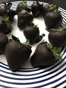 chocolate strawberries