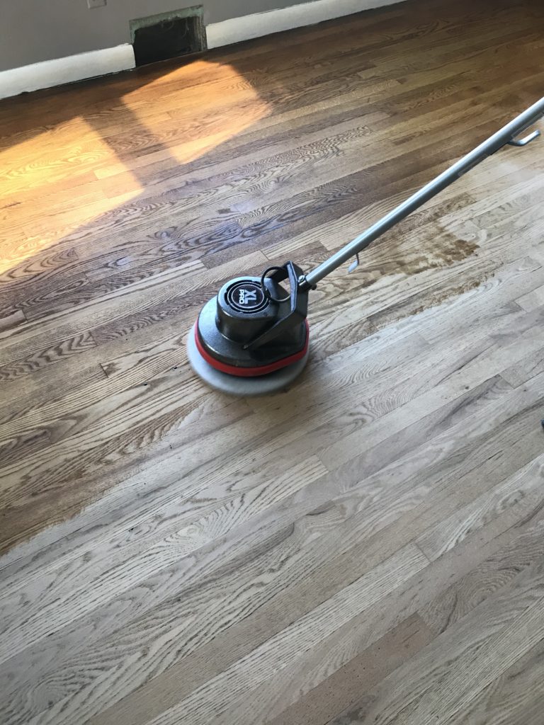 sanding floors