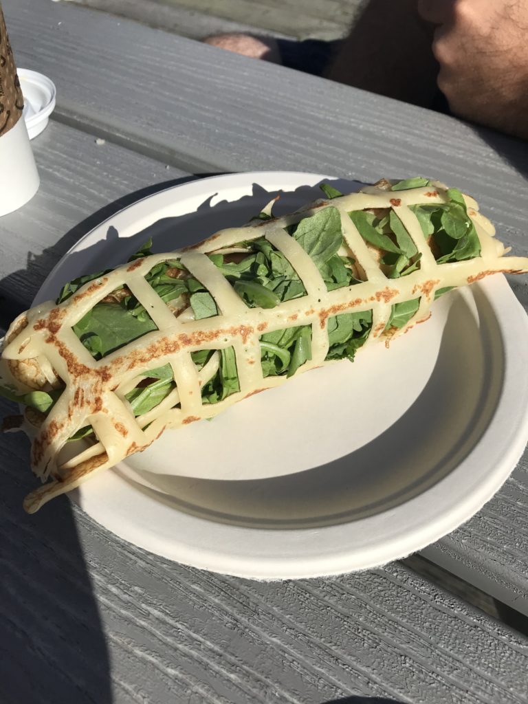 Lobster crepe