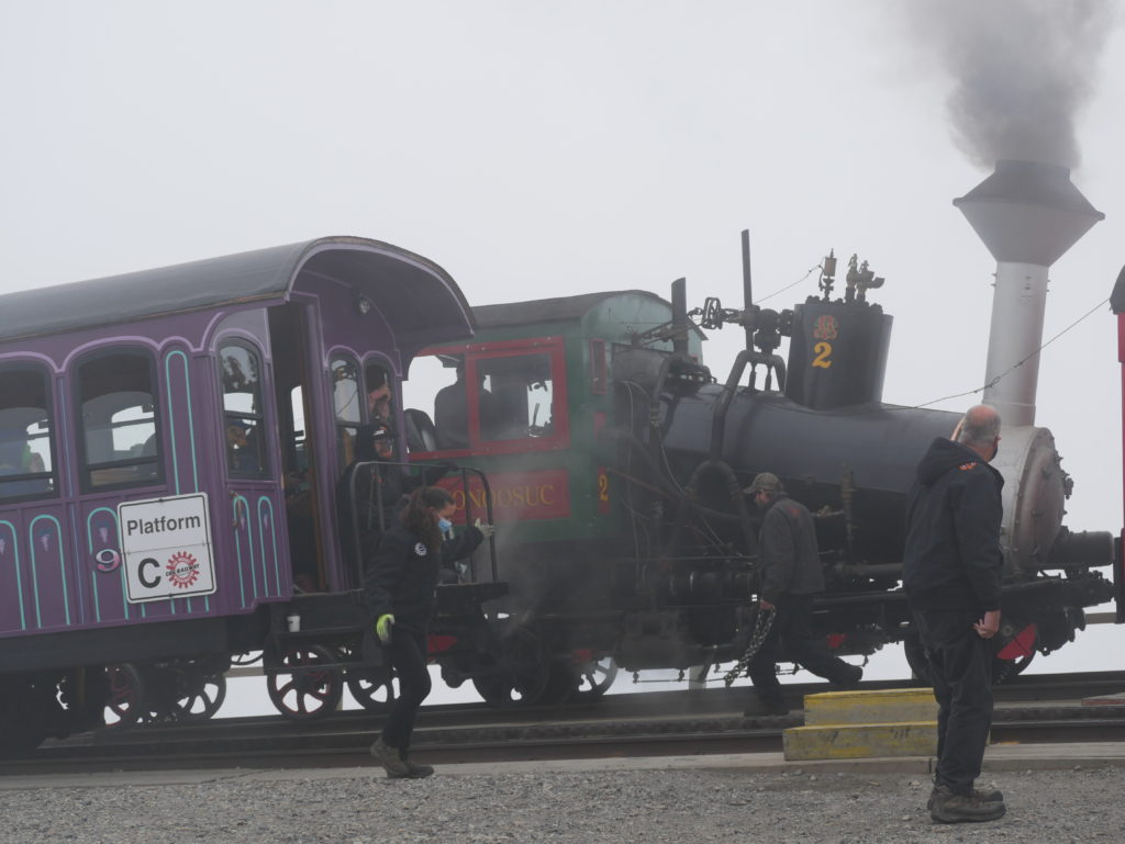 Steam Engine Cog Railway