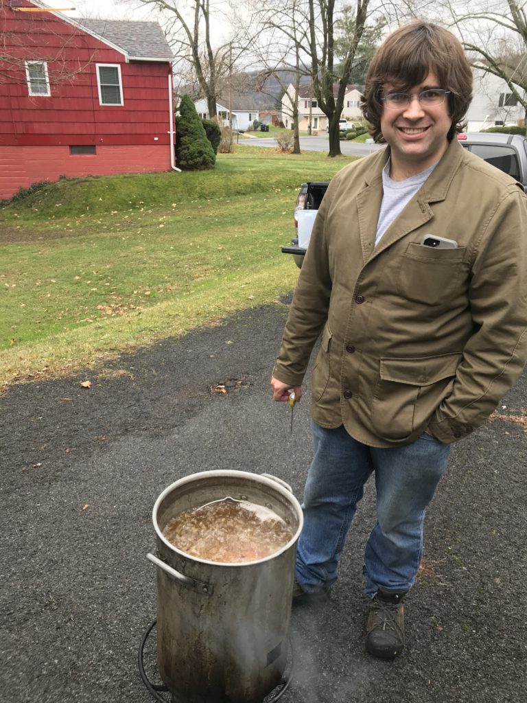 deep frying turkey