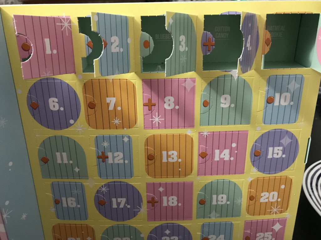 Marshmallow advent