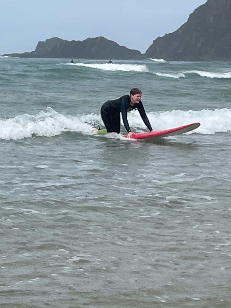 surfing