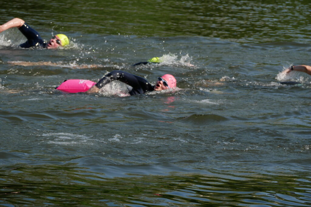 first open water swim